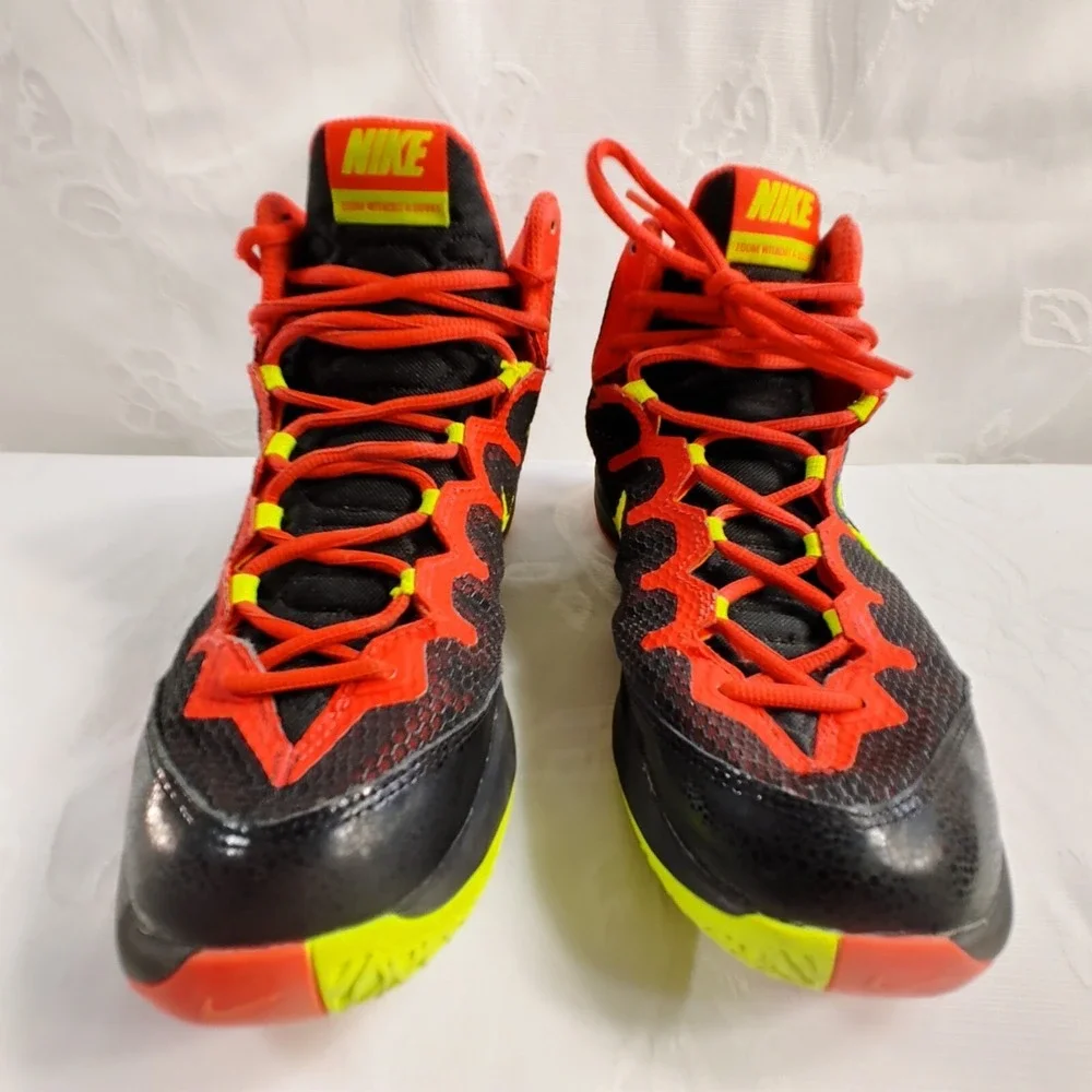 Nike Zoom Without A Doubt Men's Size 7.5 Black Basketball Sneaker 749432-001